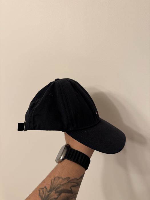 Czapka z daszkiem Tommy Hilfiger M navy Granatowa