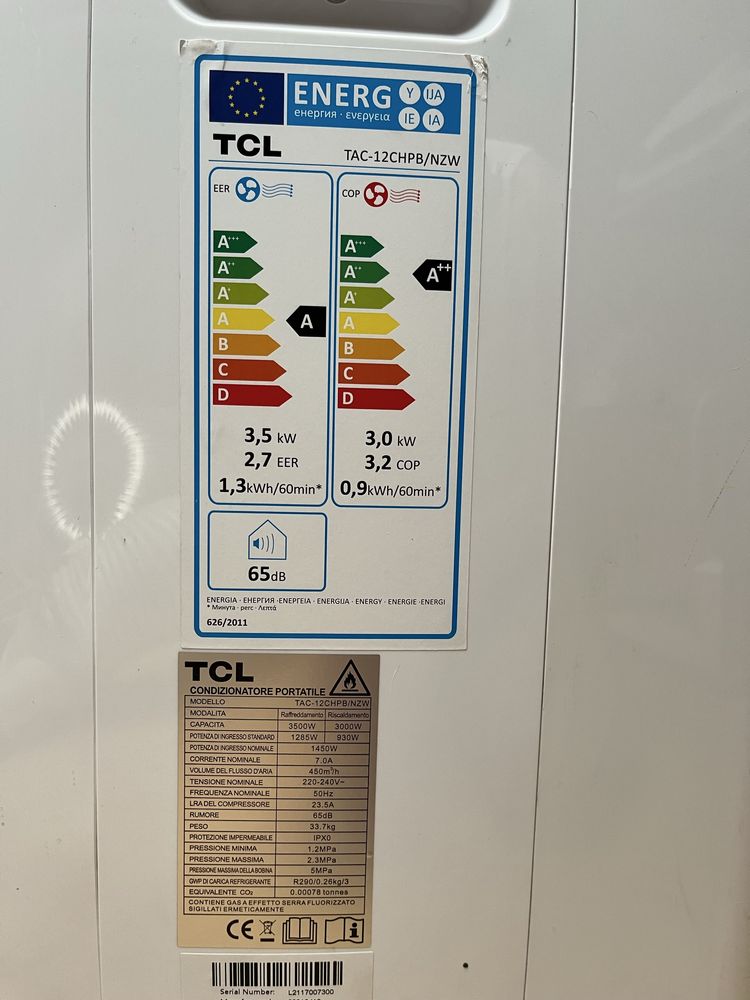 Klimatyzator TCL TAC-12CHPB/NZW