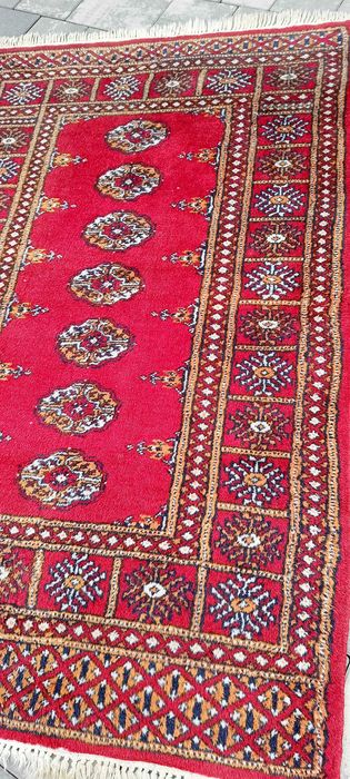 Buchara ręcznie tkany dywan wełniany 166 x 95 cm perski wełna