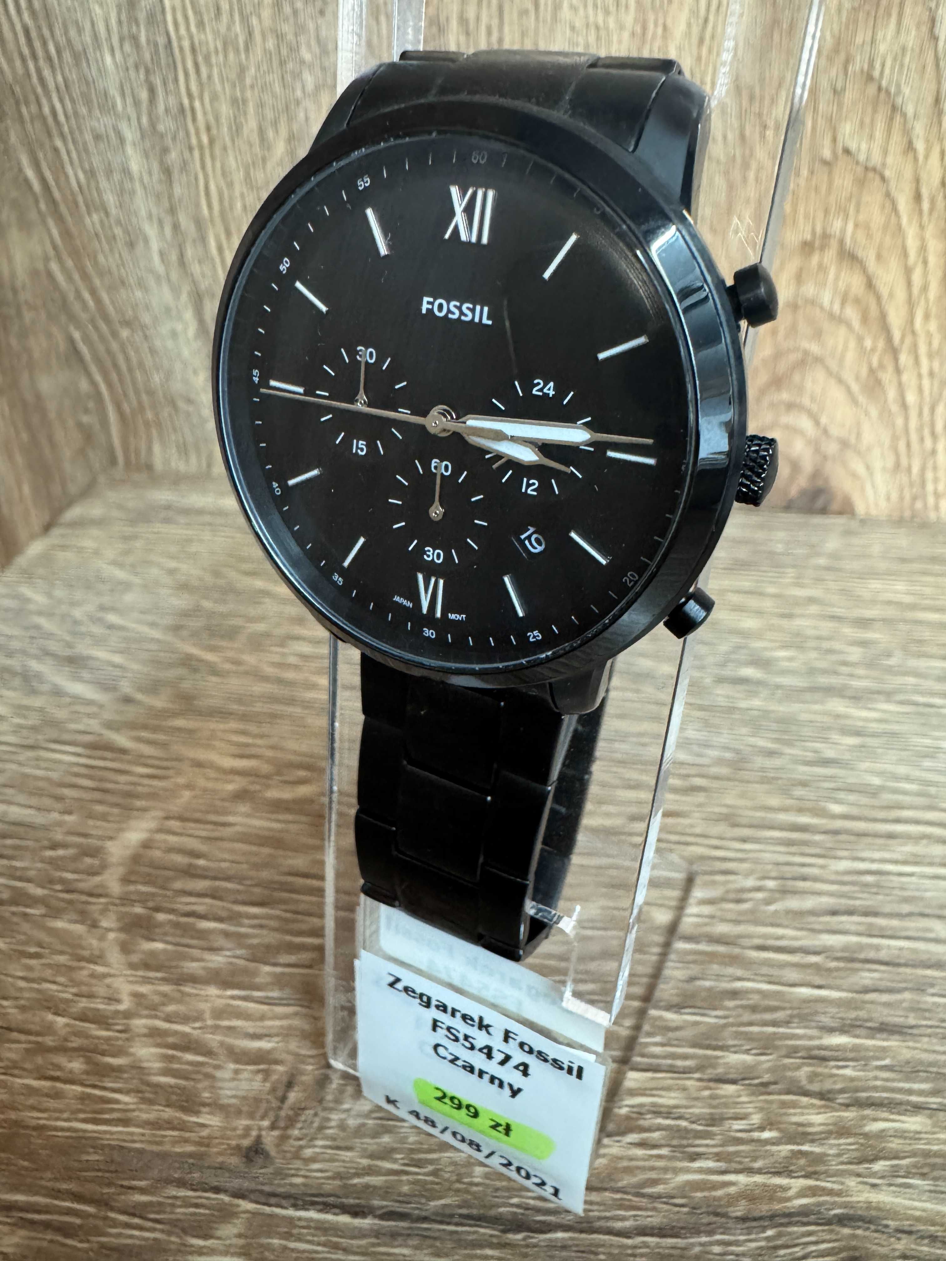 Zegarek Fossil FS5474 Czarny