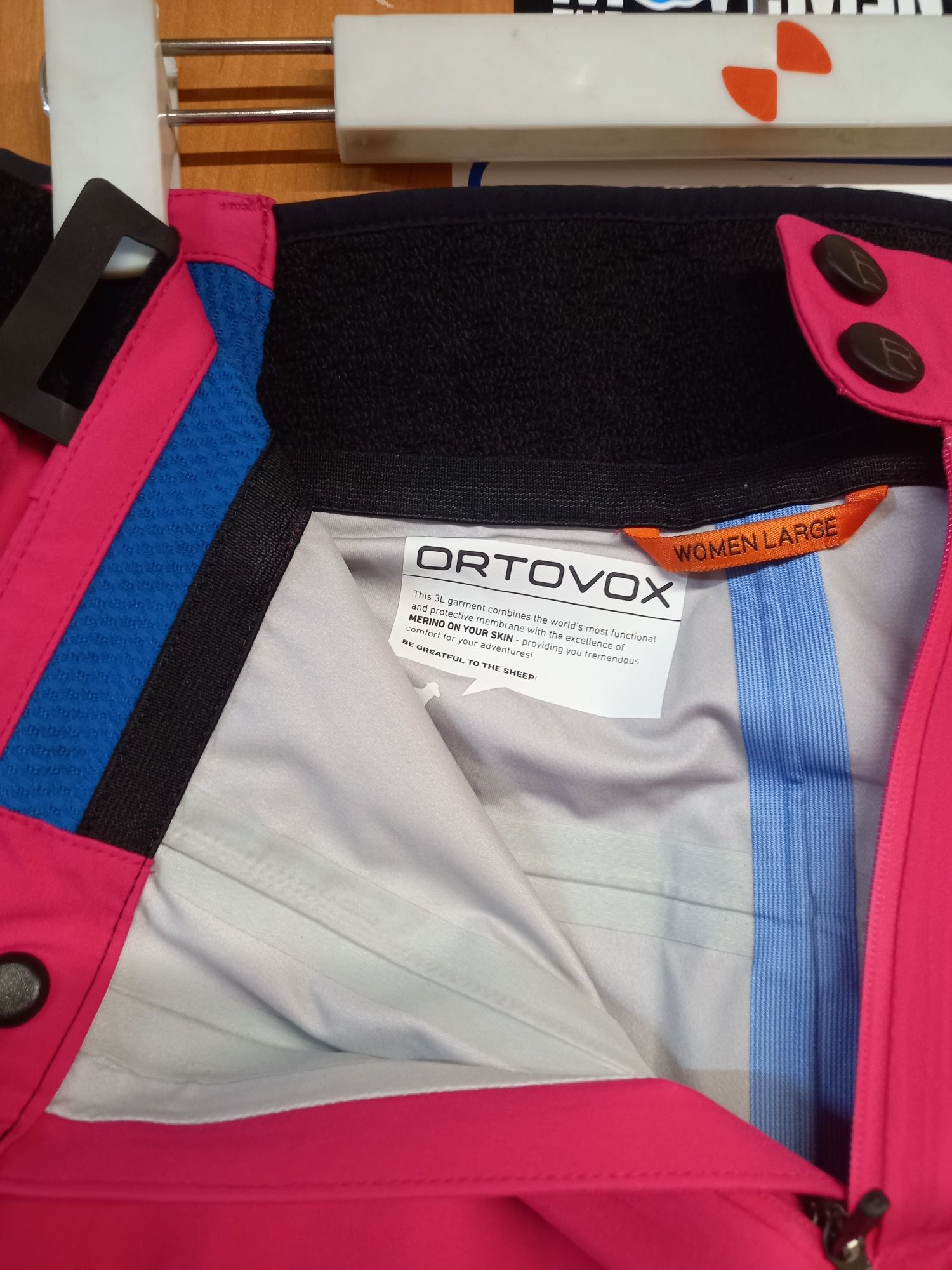 Spodnie skiturowe damskie Ortovox Merino Hardshell 3L Alagna r. L