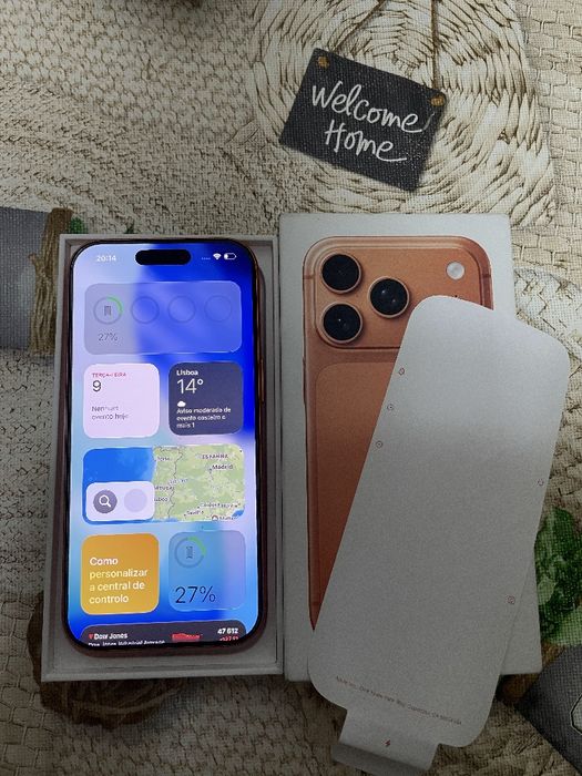 Iphone 17 pro novo novo 2 dia de uso apenas