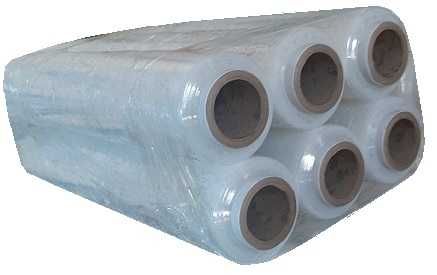 Folia typu stretch nawój 2,5 kg transparentna do pakowania
