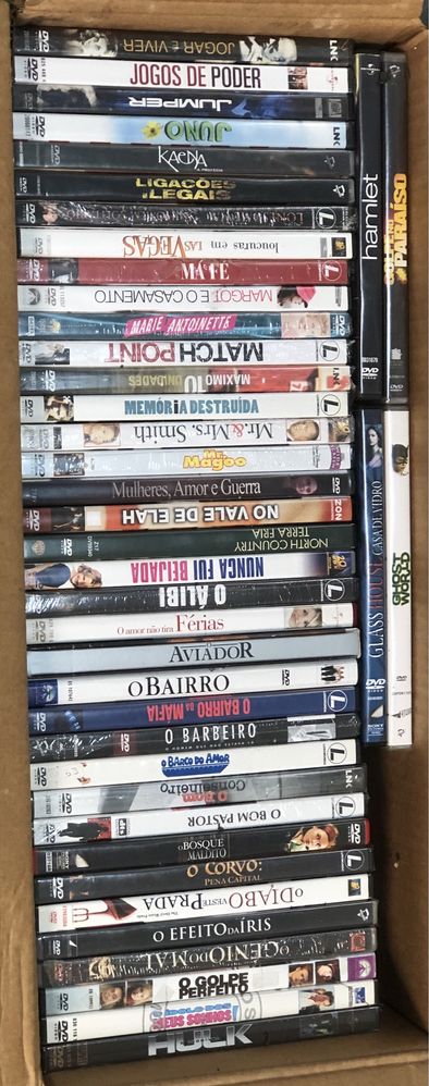 DVDs originais 734 filmes aceito propostas.