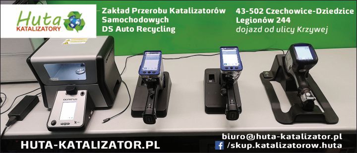 Skup katalizatorów - GM28- 900 zł przy 20 szt min netto