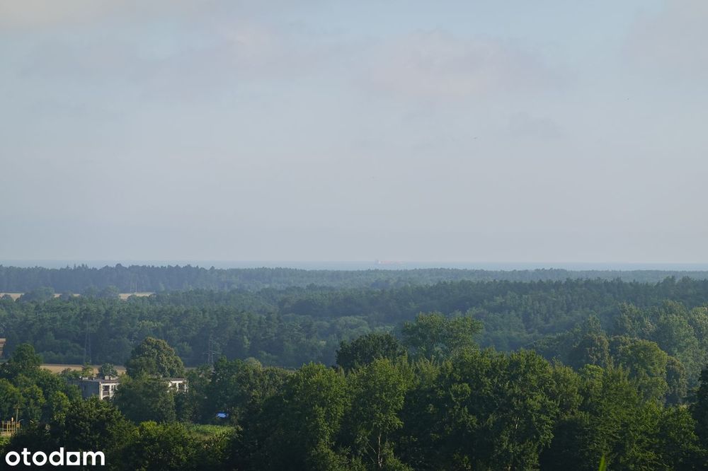 Działka z widokiem na morze, 3063m2, do jeziora 300m, do morza 8km