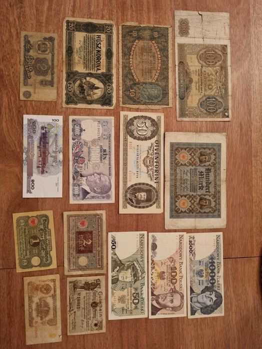 Stare banknoty mix