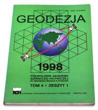 Geodezja 1998 Półrocznik Akademii Górniczo-Hutniczej Tom 4 Zeszyt 1