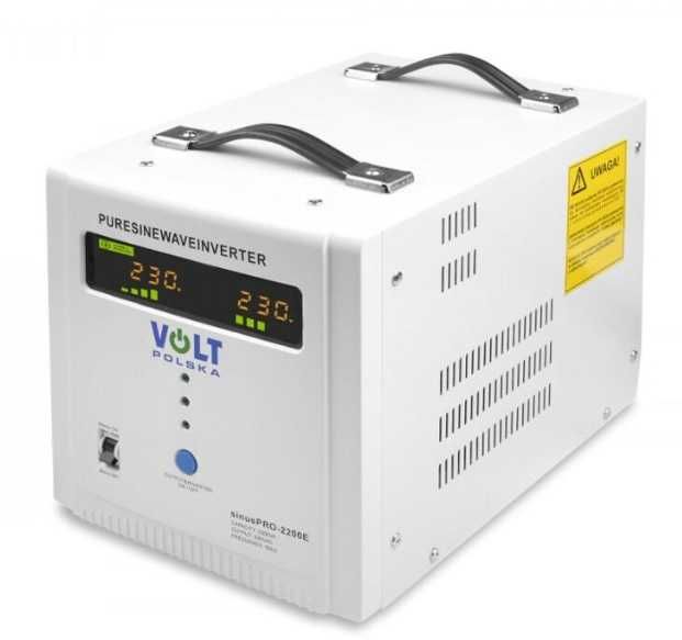 ДБЖ Безперебійник Volt Polska SINUS PRO 2200E 12V/220V(2200VA-1600W)