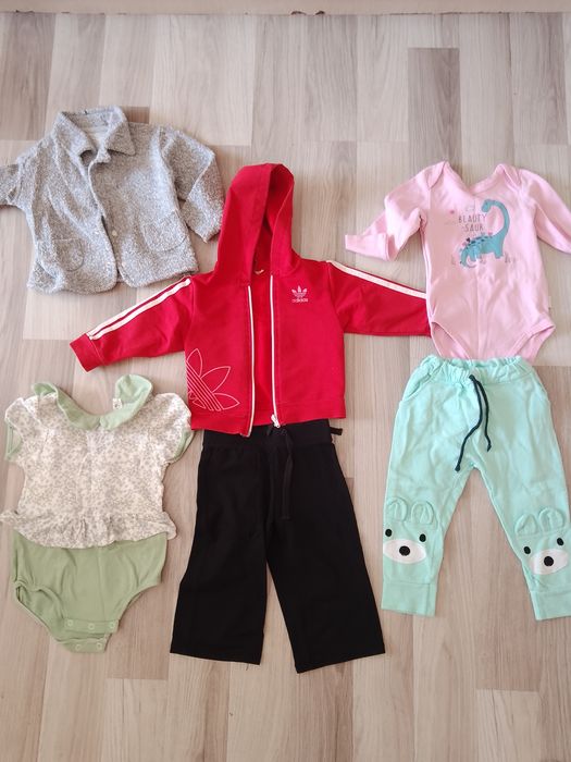 Речі для дівчинки та хлопчика: штани, боді,кофта, піджак