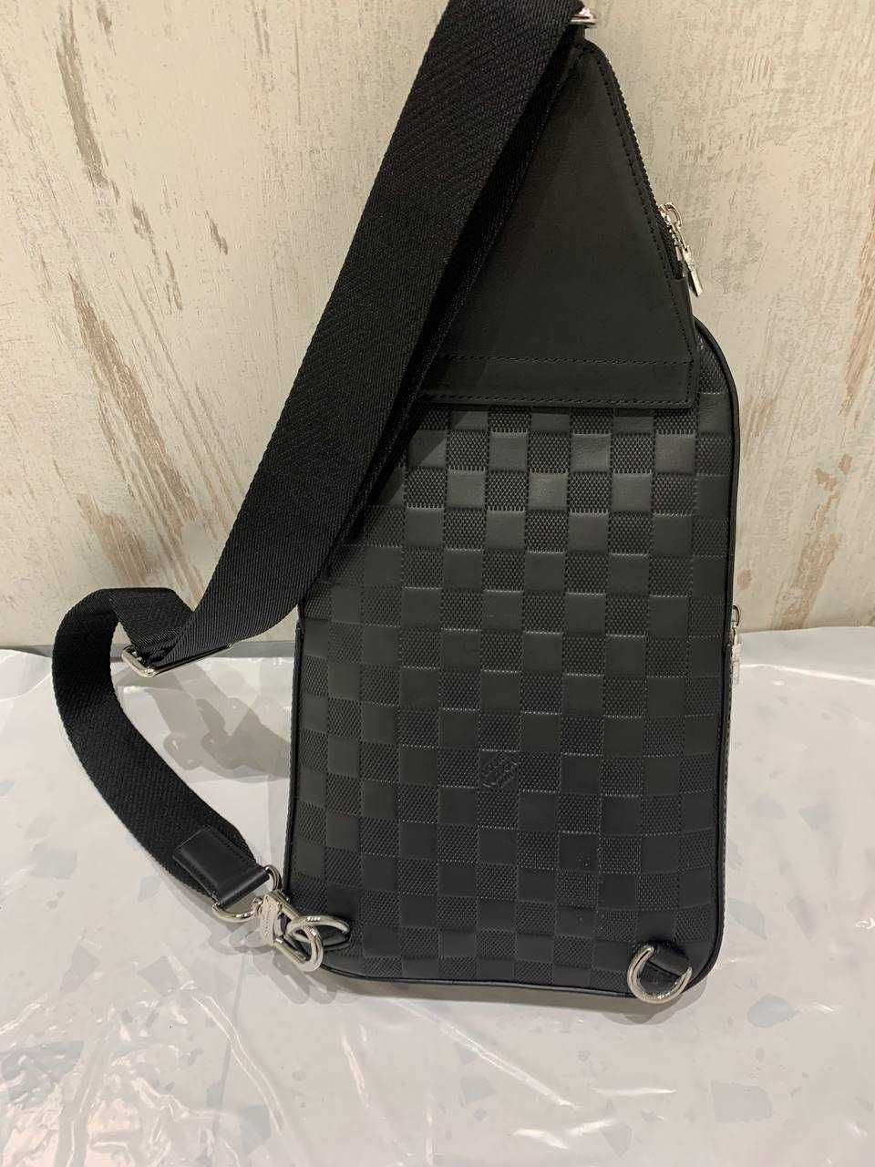 Louis Vuitton Avenue Damier Infini, мужская сумка, оригинал