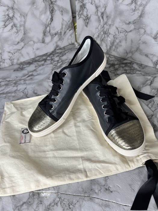 Кеды новые кожаные Lanvin оригинал размер 40 новые