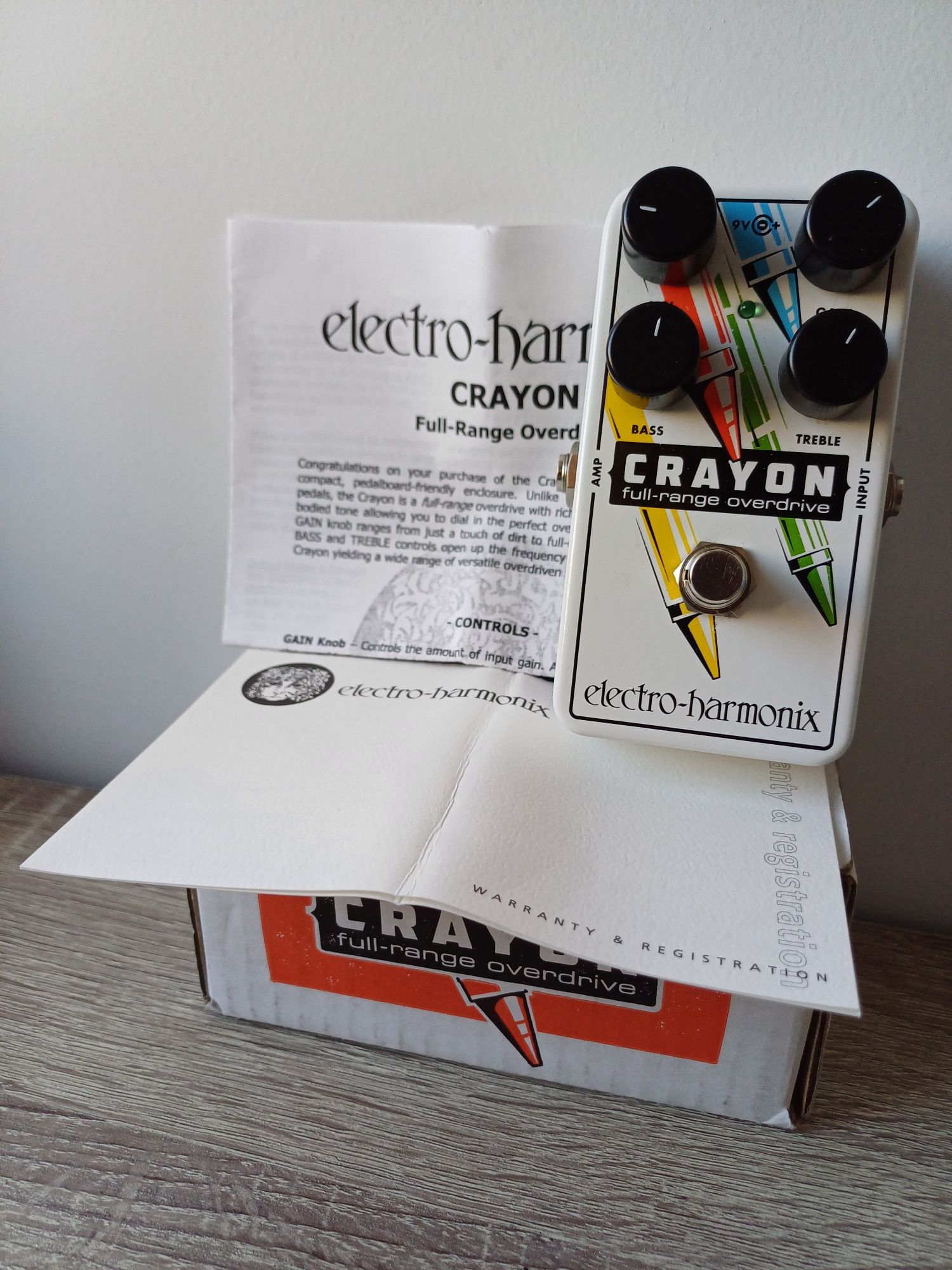 Electro-harmonix EHX Crayon 76 Overdrive