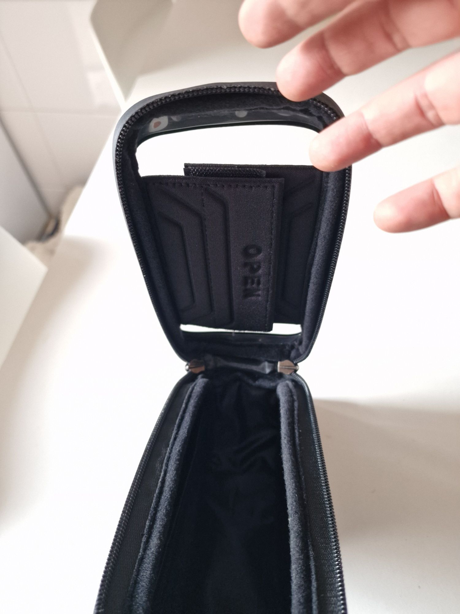 Bolsa suporte telemóvel para bicicleta