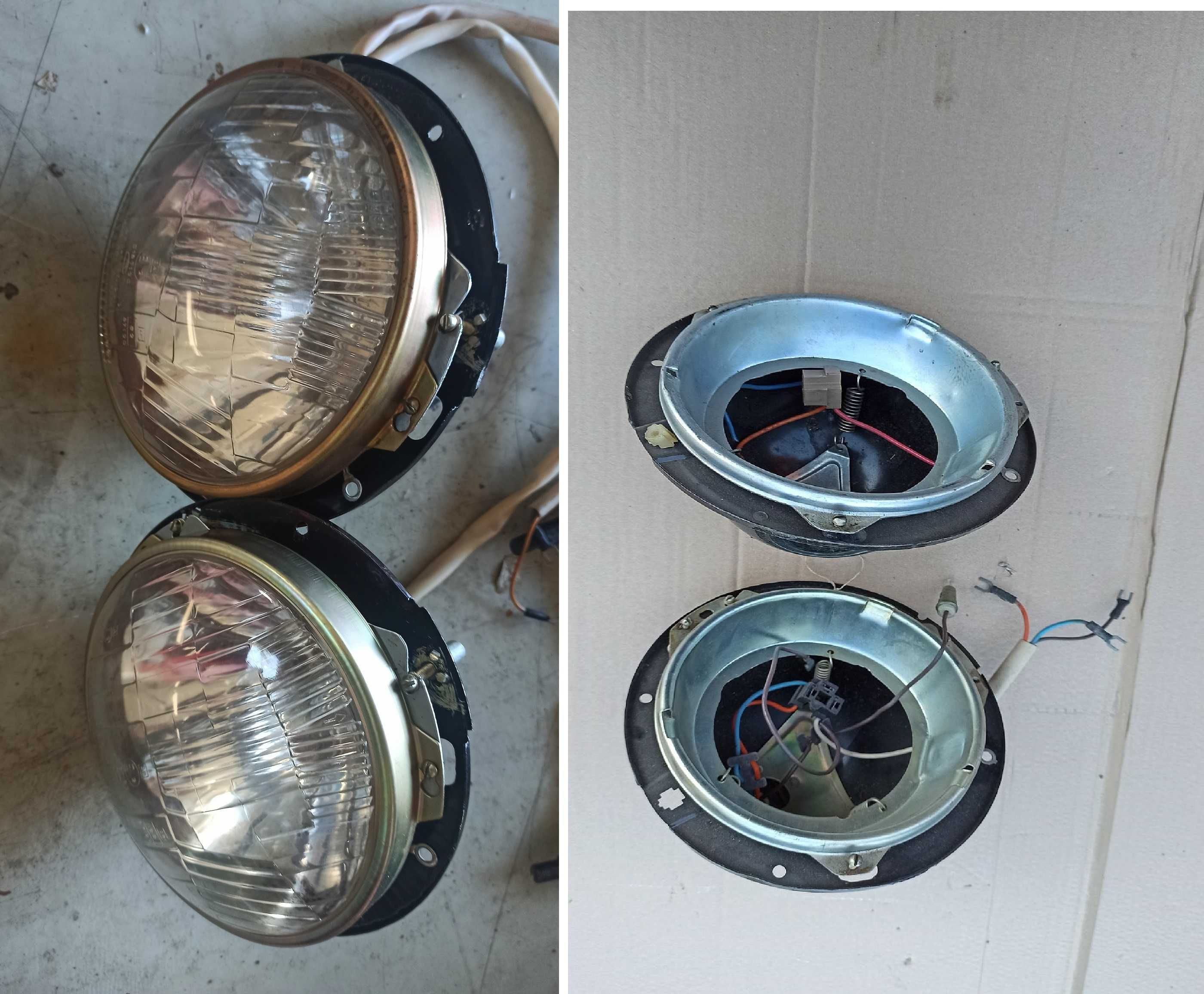 Lampy tylne, przednie, kierunkowskazy oświetlenie, lampka Wołga GAZ 24