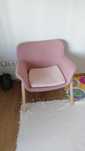 Poltrona Ikea vedbo rosa - como nova