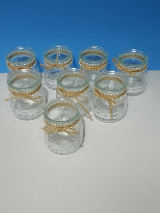 Frascos de artesanato