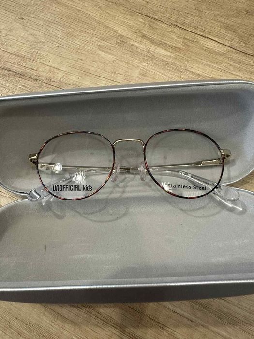 Okulary korekcyjne dla dziewczynki oprawki nowe Vision Express 45 mm