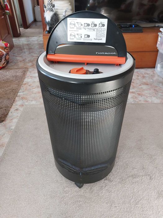 Aquecedor a Gás Hotspot Galp como NOVO + com 2 botijas PLUMA