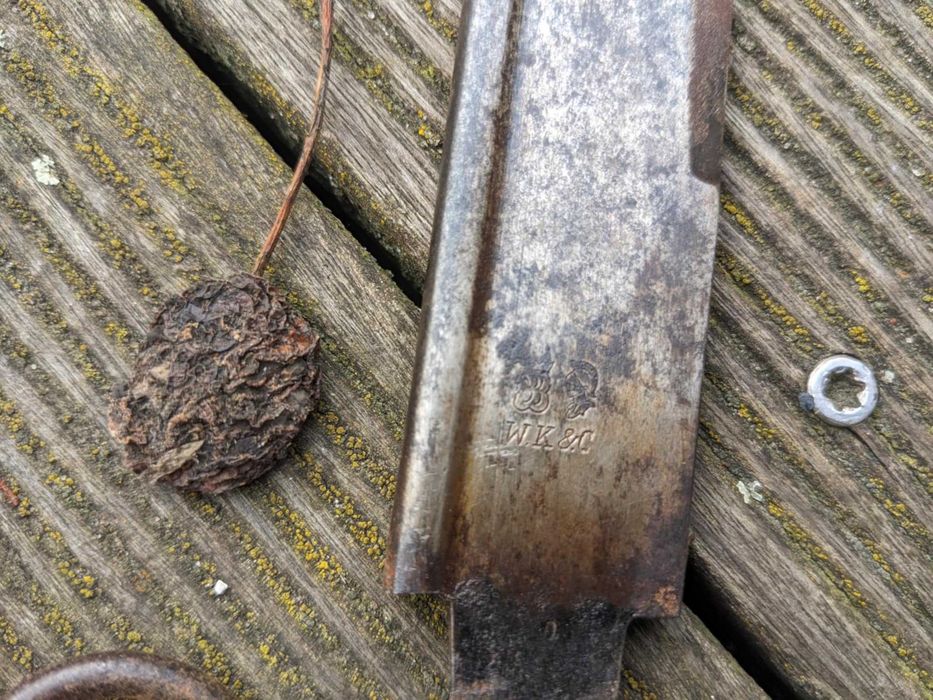 głownia i pochwa szabli ersatz 1914