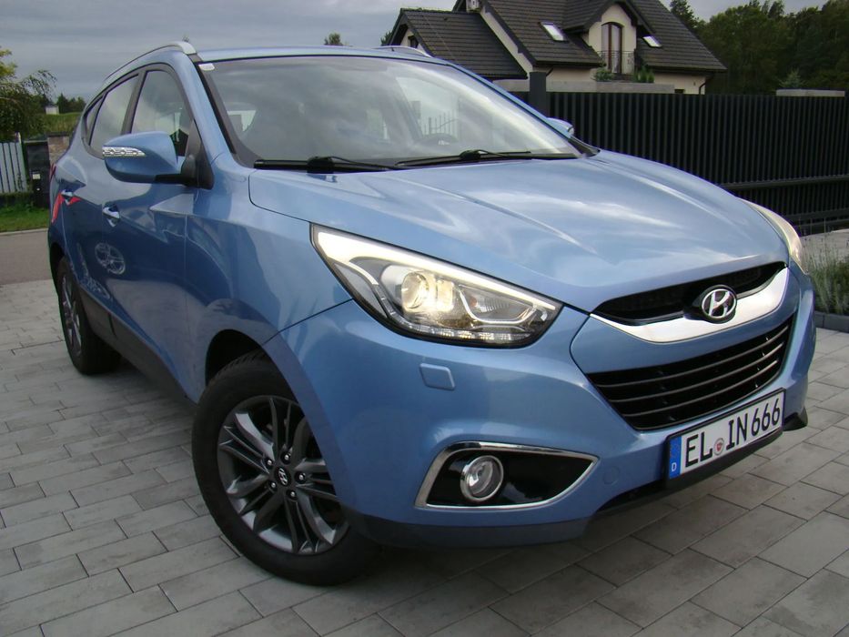 Hyundai ix35 Biksenon Czujniki Parkowania Skóry Grzane Fotele Zadbany