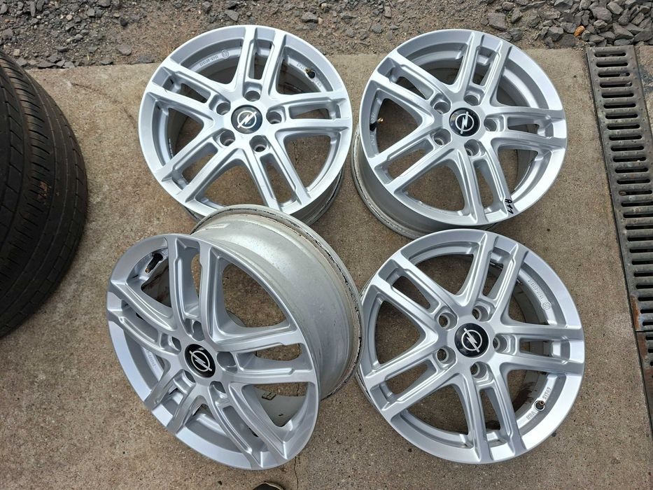 [A69] ALUFELGI 15'' 5x105 OPEL Astra K,CHEVROLET Aveo+Czujniki