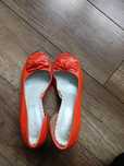 Buty damskie 36 pomarańczowe szpilka