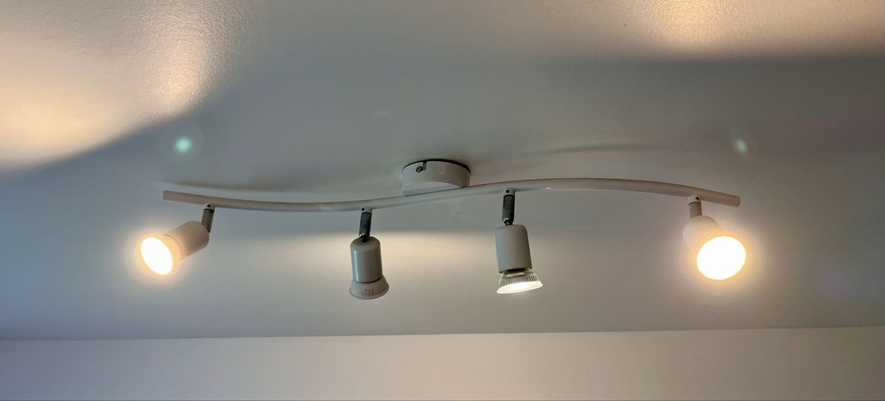 Lampa sufitowa  4 punkty led