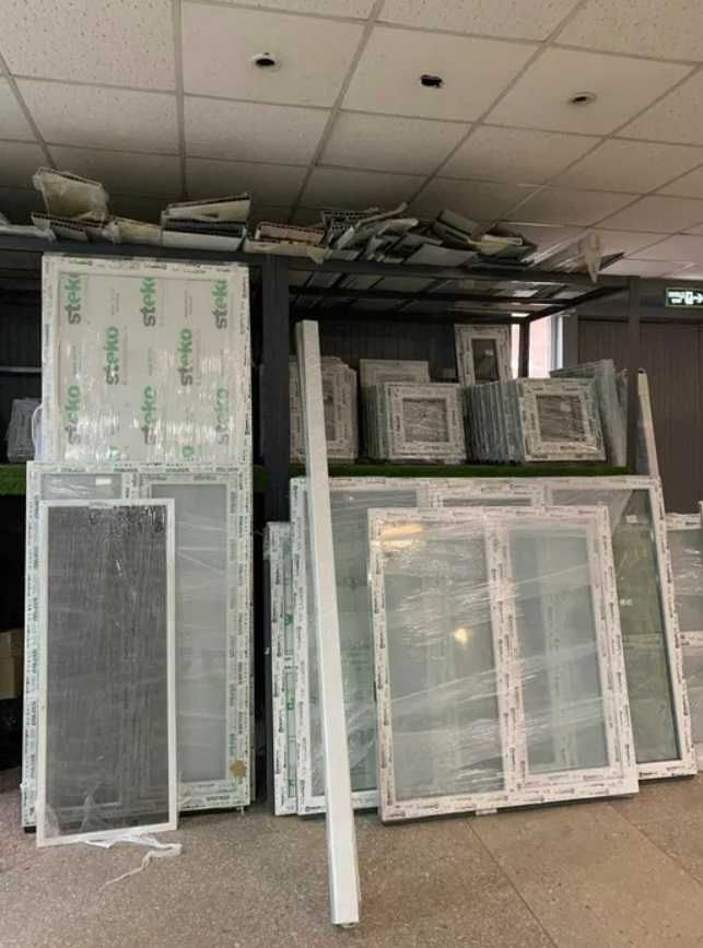 Продам металопластикові вікна,двері,склопакети.Окна,двери Охтирка