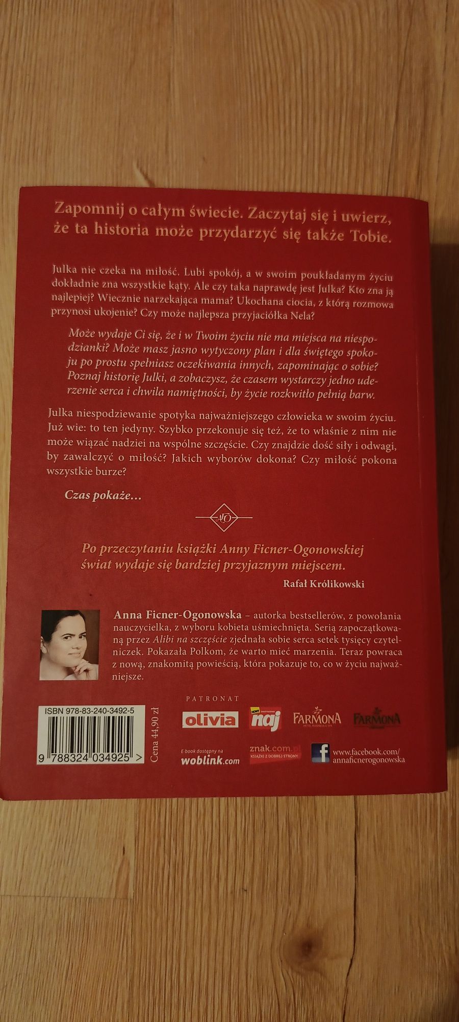 Anna Ficner-Ogonowska Czas pokaże