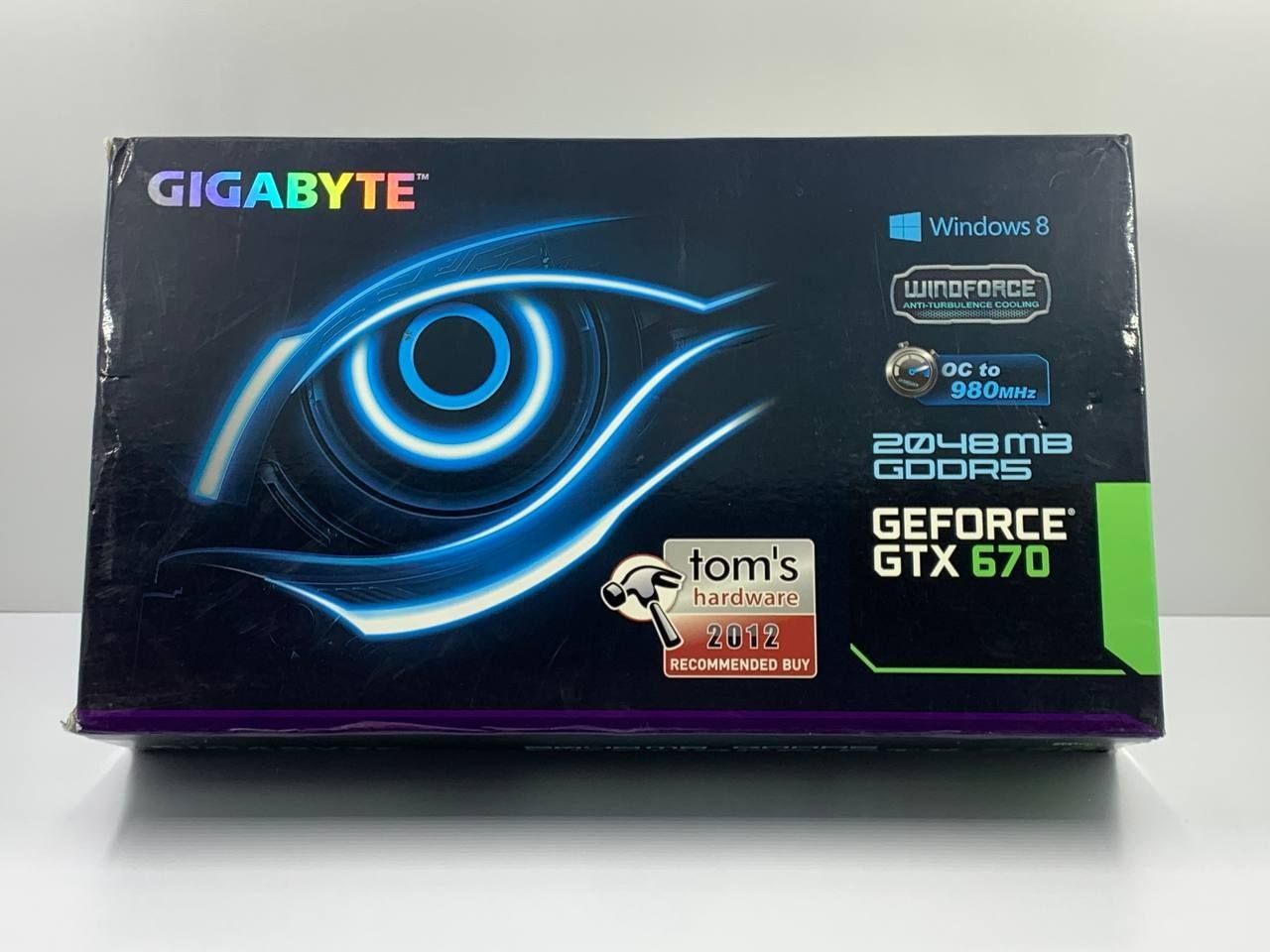 Відеокарта  GIGABYTE Geforce GTX670 2048 MB OVERCLOCK (GV-N670WF3-2GD