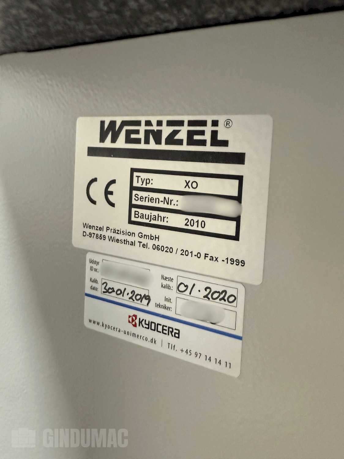 Maszyna pomiarowa współrzędnościowa Wenzel XO 87
