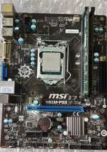 Zestaw MSI H81M-P33 + Intel I5-4570 + 12GB RAM