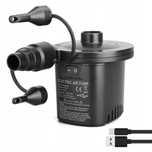Deeplee Elektryczna pompka AH027 130 W szybka +końcówki do materacy