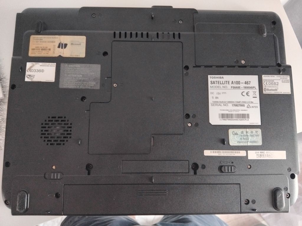 Laptop TOSHIBA Satellite A-100-467