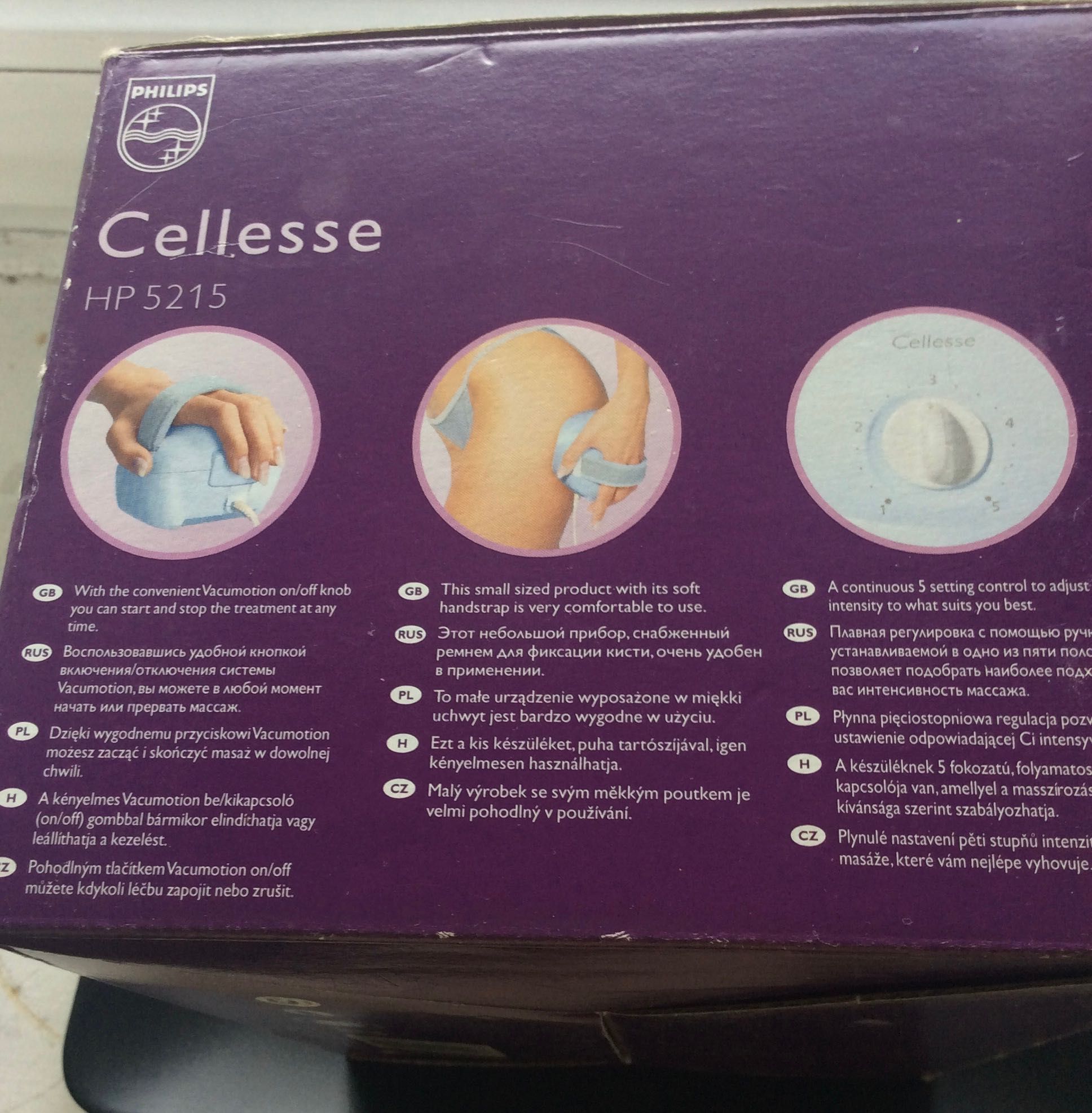 Cellesse Philips beauty Cellulite  masażer antycelulitowy
