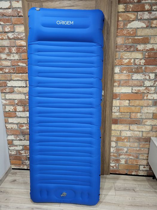 Origem Samopompująca się mata kempingowa, materac 14 cm