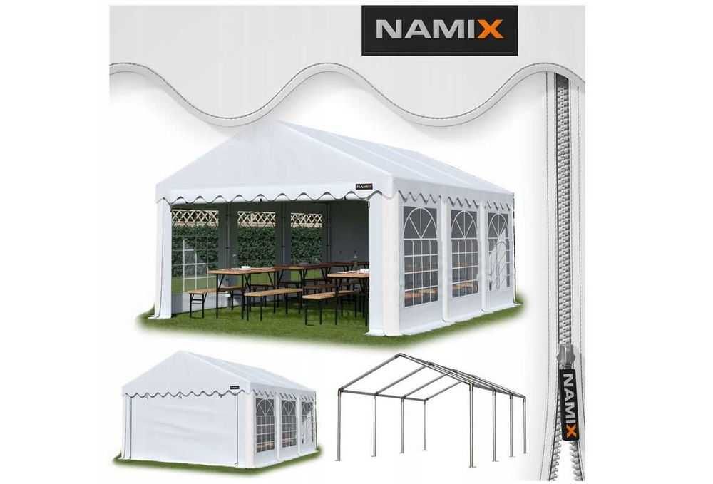 Namiot BASIC 4x8 imprezowy handlowy ogrodowy eventowy PE 240g/m2