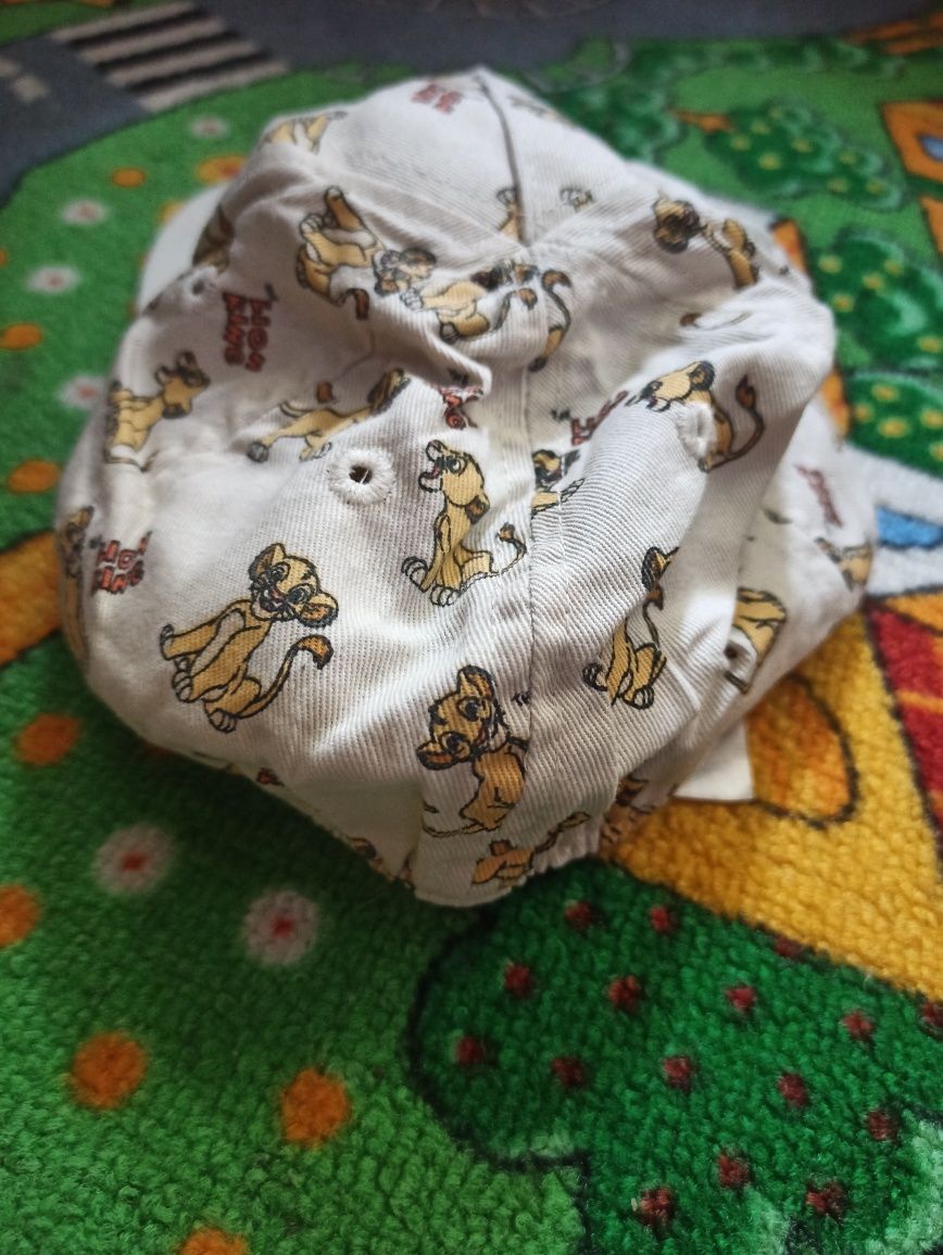 Czapka czapeczka Disney król Lew Simba hm h&m Rozmiar 86/92