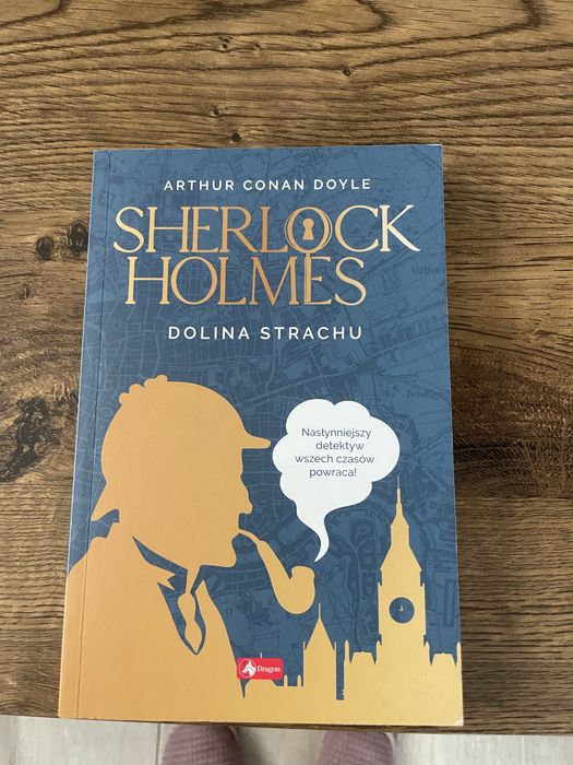 Książka Sherlock Holmes -Dolina Strachu