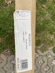 Lustro Mirano Mocedo 50cm z półką Tabaco-Biały