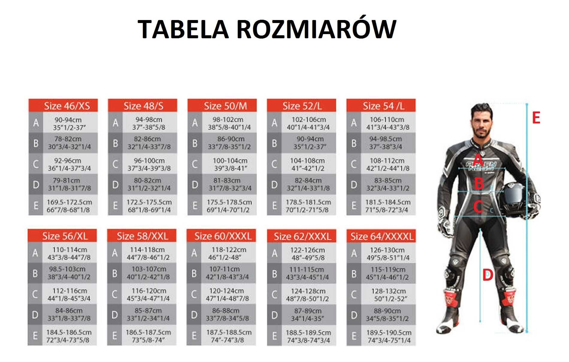 Kombinezon motocyklowy Tschul 555