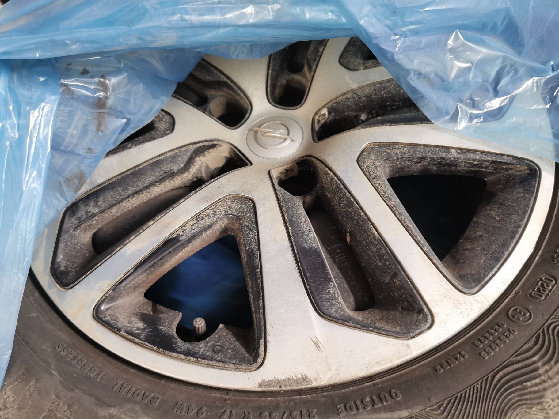 Koła Opel Insignia B 5x115 opony R17 215/55 2020r Alufelgi felgi TPMS