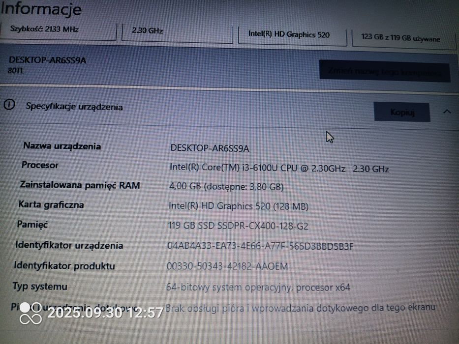 Sprzedam Laptopa