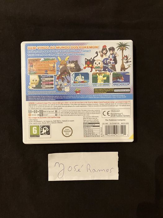 Pokemon Moon Nintendo 3DS