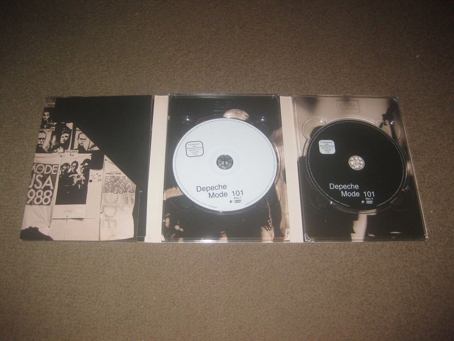 Depeche Mode "101" Edição Especial com 2 DVDs e em Digipack!