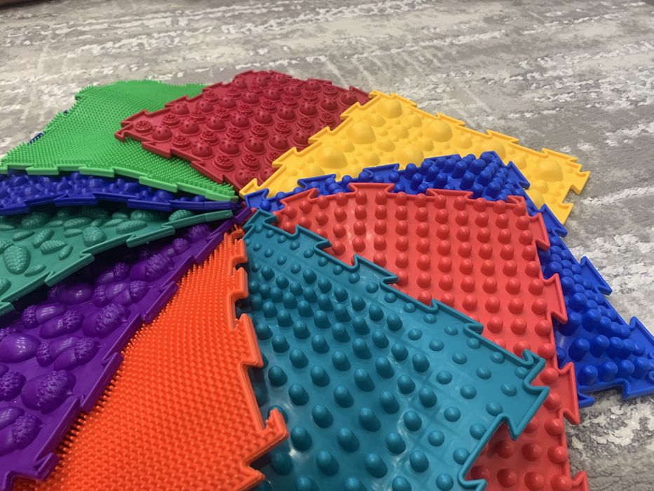 Ортопедический коврик/ 10 ПАЗЛІВ/ новий килимок пазл/ортопедичний пазл