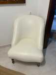 Cadeirão/Poltrona Vintage Branco