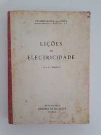 Lições de Electricidade 1ª e 2ª Partes - 1962