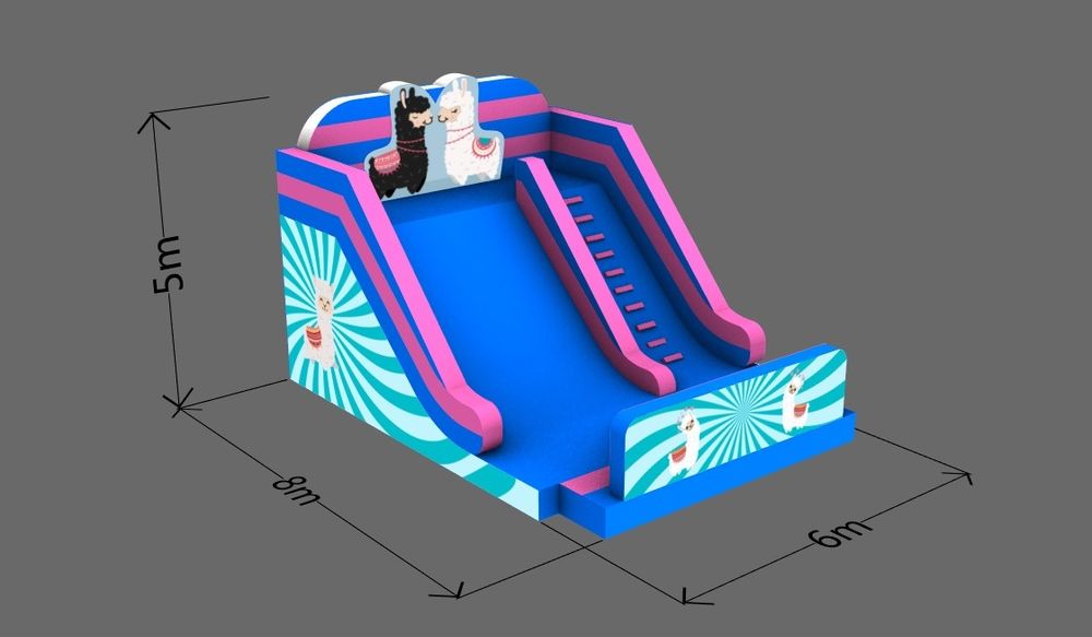 Dmuchaniec Zjeżdżalnia duża